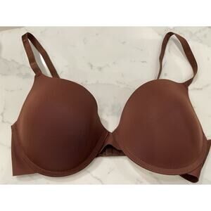 NWOT Prima Valentina Brown Pushup Underwire Bra 36C
